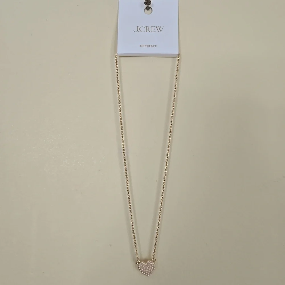 Gold Heart Pendant Necklace